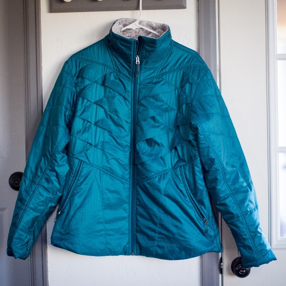 columbia teal jacket